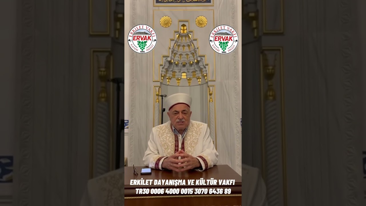 Emekli Müftü, İstanbul Baş Vaizi Mustafa AKGÜL Hocamız